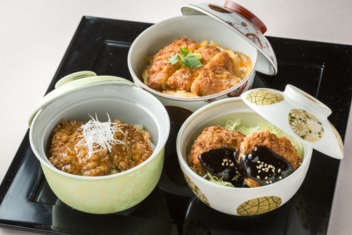 武蔵野調理師専門学校 【日本料理】三食カツ丼